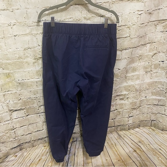 Gap Joggers Blue Indigo Cotton Structured Track Jogger Pants - Picture 4 of 6